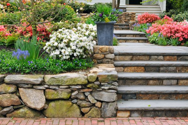 Stone Stairs Repair in Lancaster