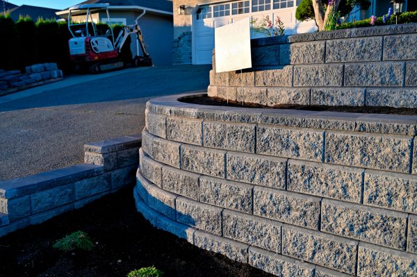 Stone Retaining Wall Repair