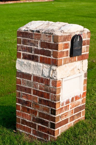 Brick Mailbox Installation in Lancaster